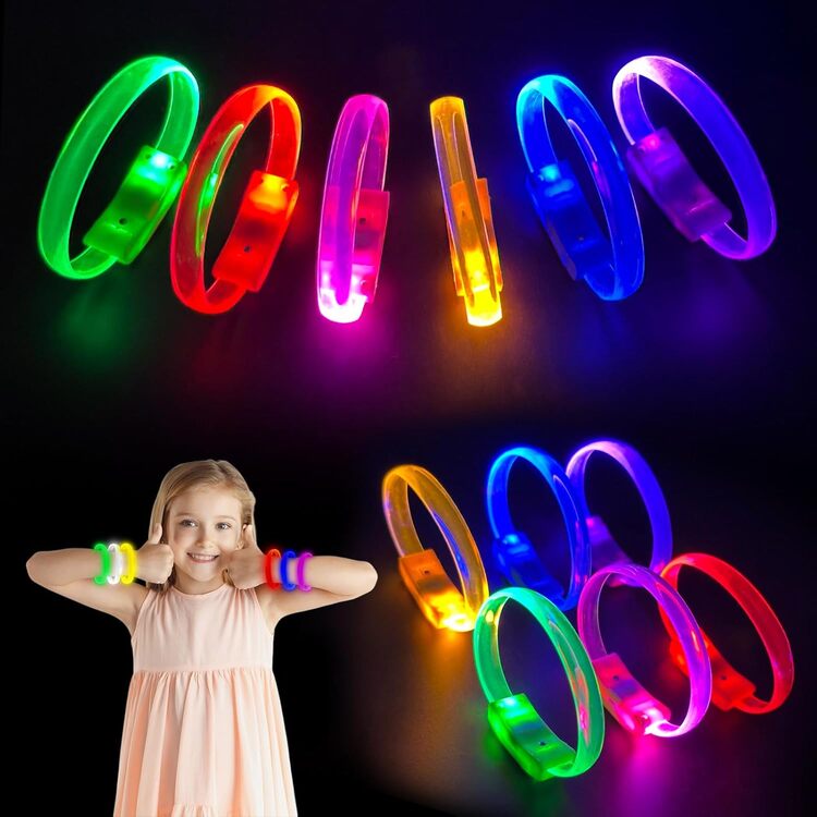 Festival Parti LED Bileklik 3 Farklı Mod Işıklı 1 Adet