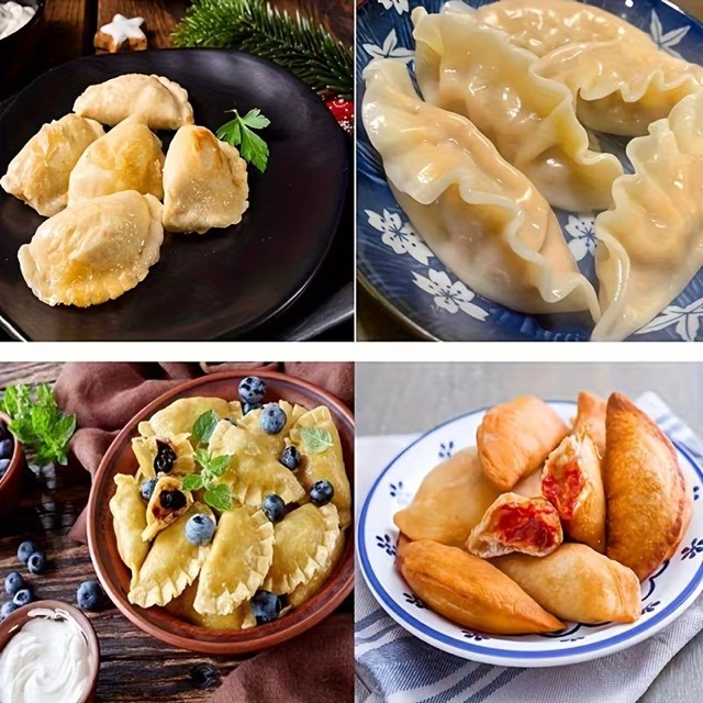 Pratik Hamur Kapatma Aparatı Çiğ Börek, Mantı ve Poğaça Kalıbı
