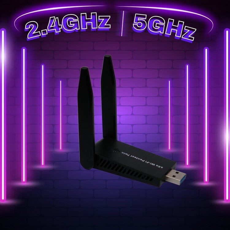 sXs Wi-Fi Pentest Twin 1300 Mbps Wireless Dual Band USB 3.0