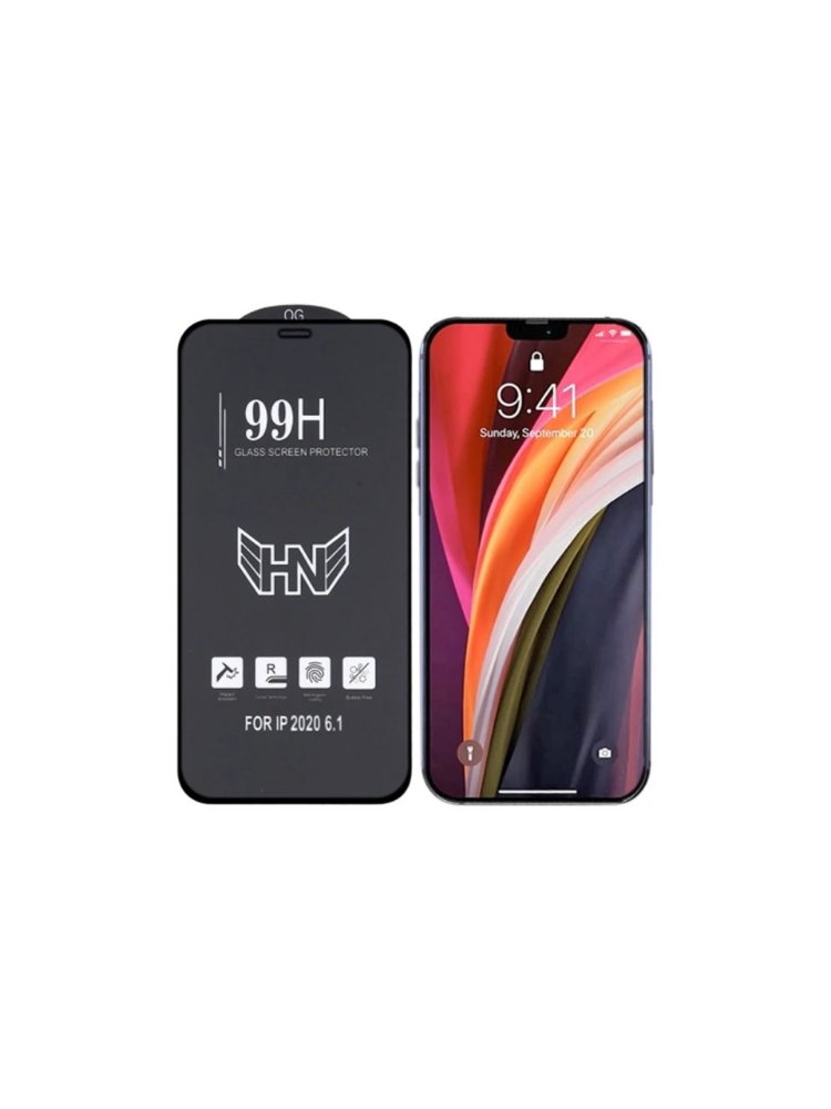 iPhone 12/12 Pro 6.1 3D Full High Aluminum Tempered Cam Ekran Koruyucu-(5775)

