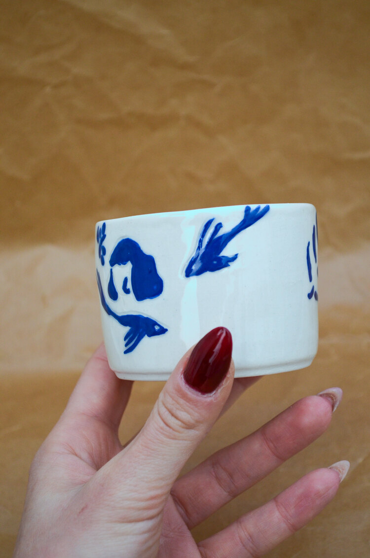 Stoneware mug-defne
