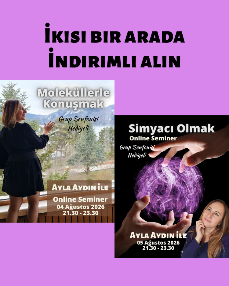Moleküllerle Konuşmak ve Simyacı olmak birlikte (Tekrar katılım)