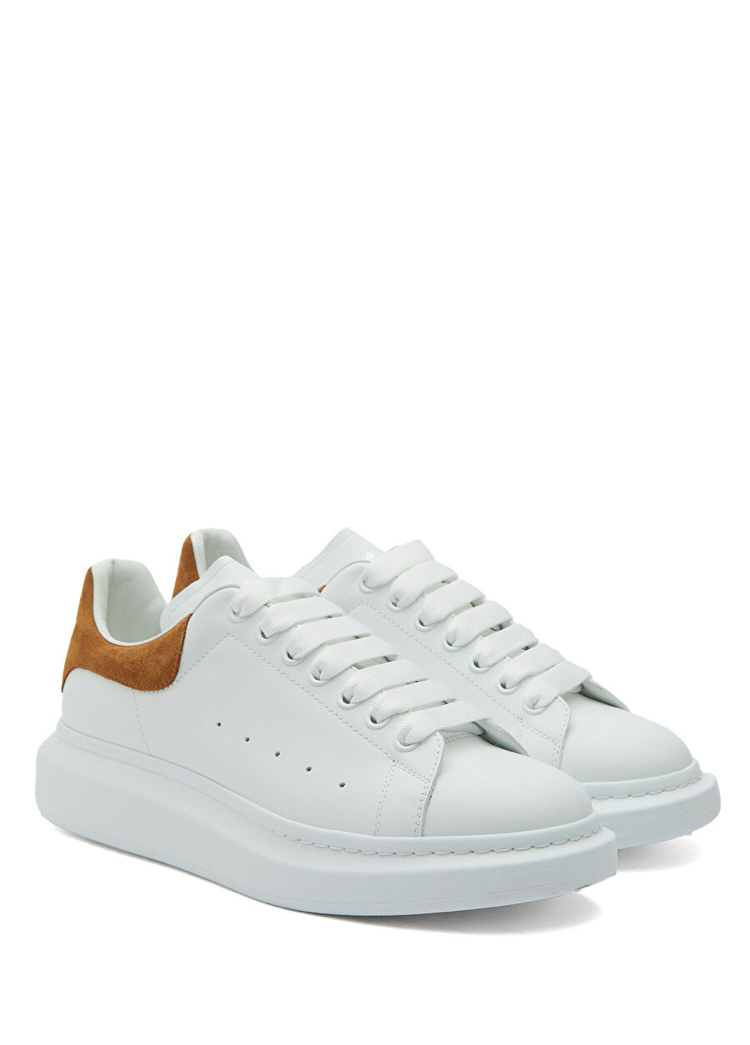 McQueen Beyaz Erkek Deri Sneaker