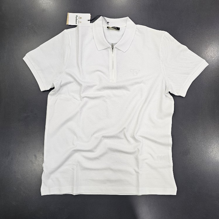 Barbour Yarım fermuar t-shirt