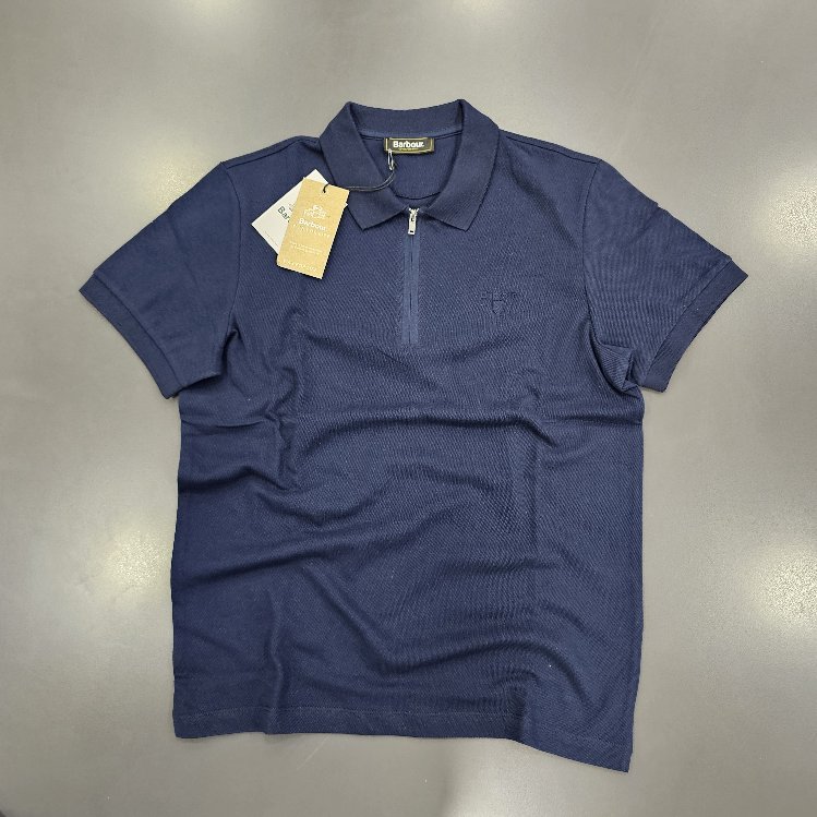 Barbour Yarım fermuar t-shirt