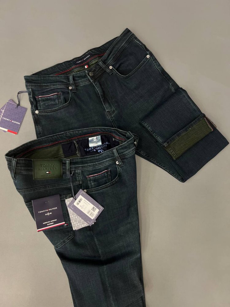 Tommy Hılfiger Erkek Kot Pantolon 