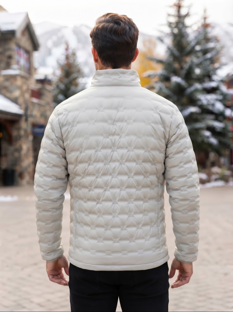 Columbia Ekru / Krem Desenli Termal Mont