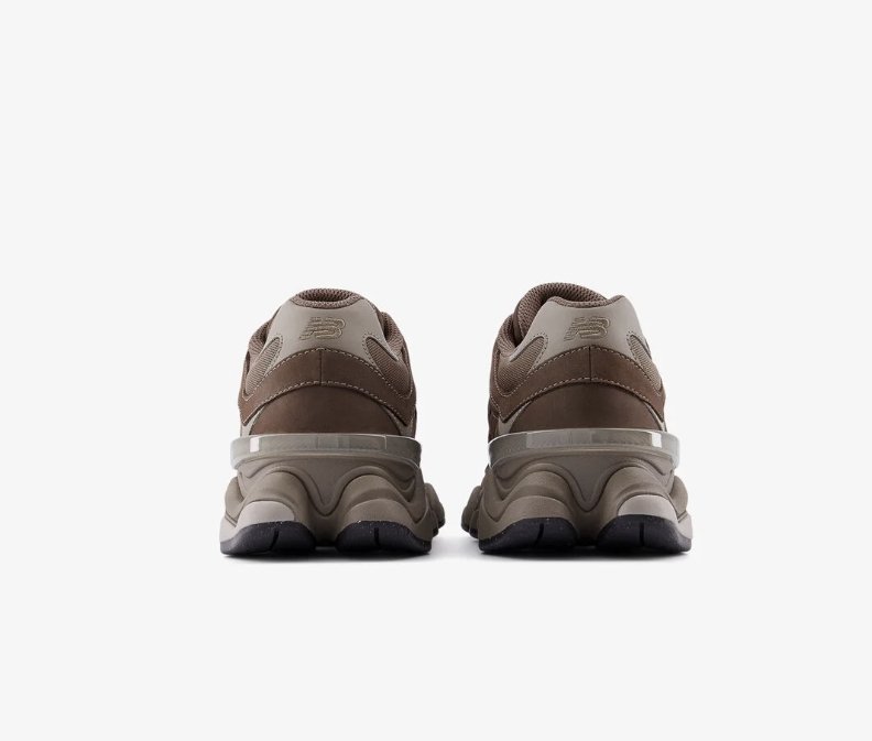 New Balance 9060 Brown Taupe Chunky Sneaker Premium Suede Breathable Comfort Everyday Casual Shoe