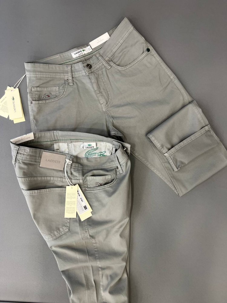 LACOSTE Erkek Keten Pantolon