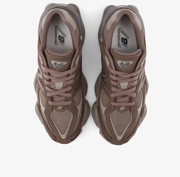 New Balance 9060 Brown Taupe Chunky Sneaker Premium Suede Breathable Comfort Everyday Casual Shoe