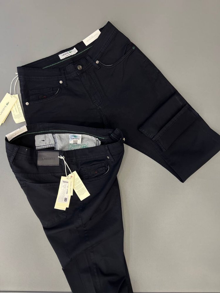 LACOSTE Erkek Keten Pantolon