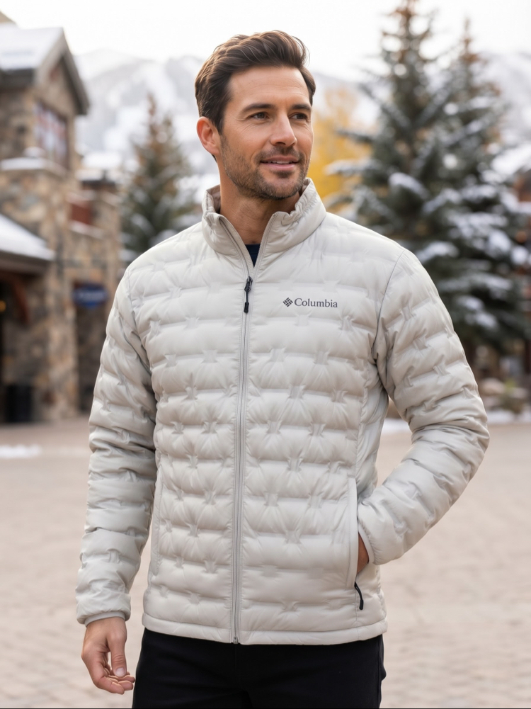 Columbia Ekru / Krem Desenli Termal Mont