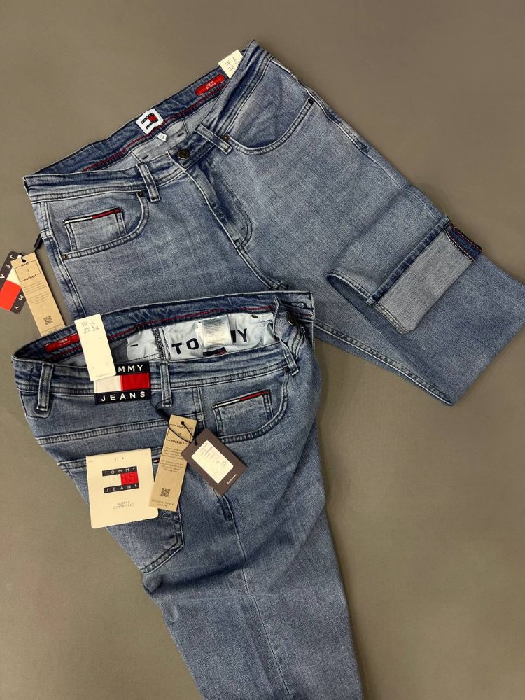 Tommy Jeans Erkek Kot pantolon 