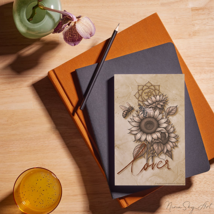 Graft / Vintage Love Sunflower Om Art