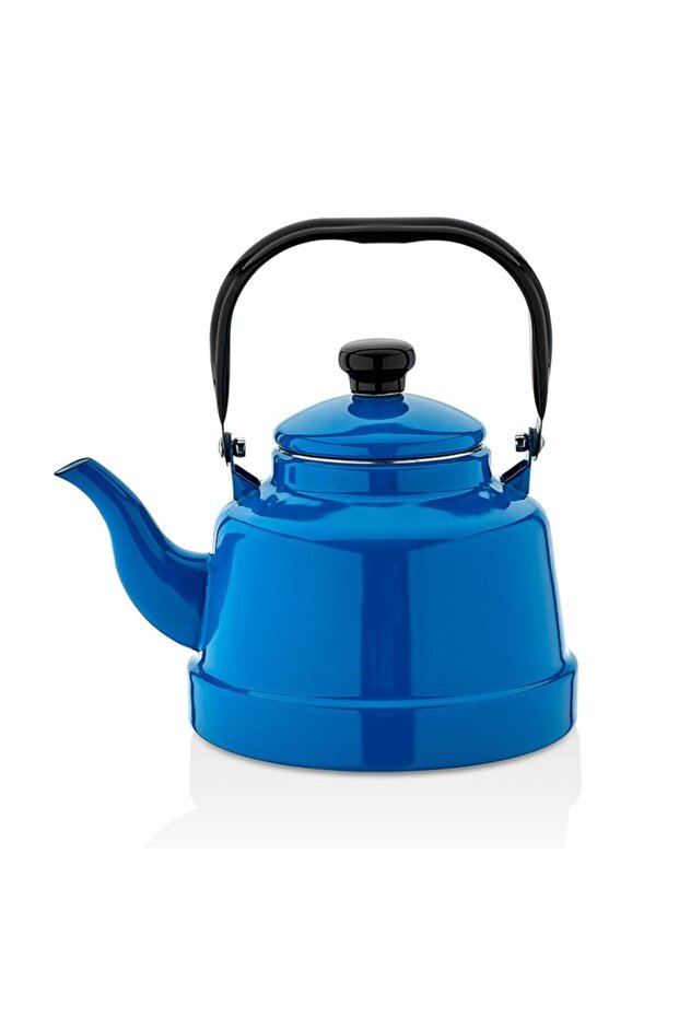 Ebru Metal Metal 16 No Emaye Mavi Demlik Çaydanlık 1.7 Lt