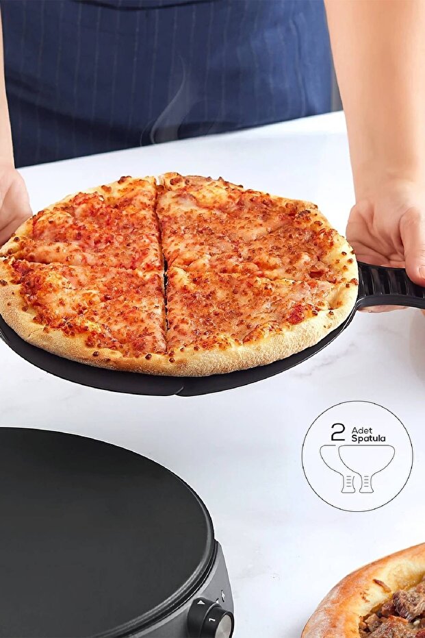 Karaca Gastro 10 In 1 Pizza Ve Lahmacun Makinesi Biodiamond Soft Cream Beyaz