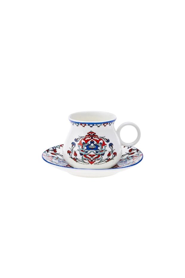 Karaca Hattat 6 Kişilik Kahve Fincanı Takımı 90 ml