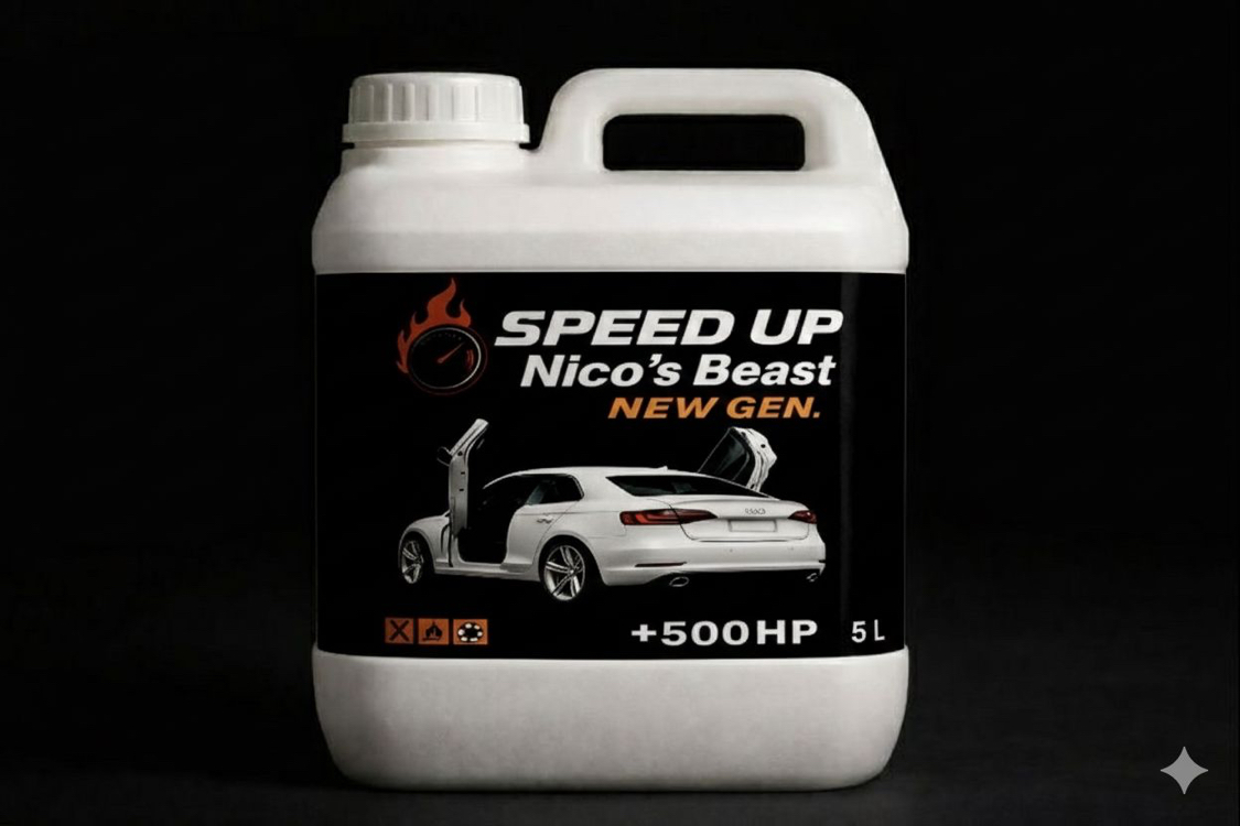 Nico’s beast new gen araba yakıt katkısı 5L