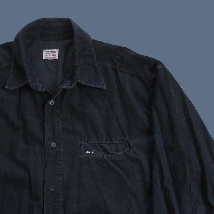 Levi’s Lacivert Kadife Gömlek