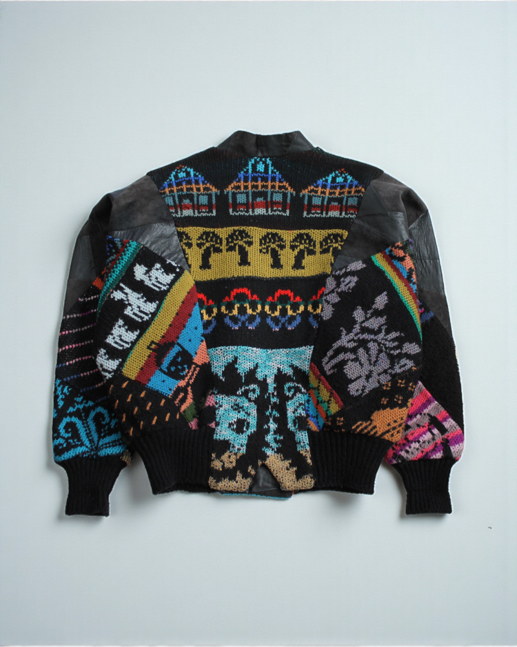 Tauros Patchwork Deri Ceket