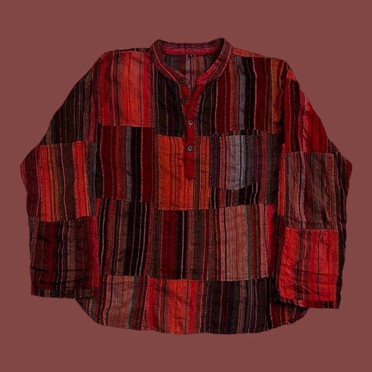 Kırmızı Patch Gömlek