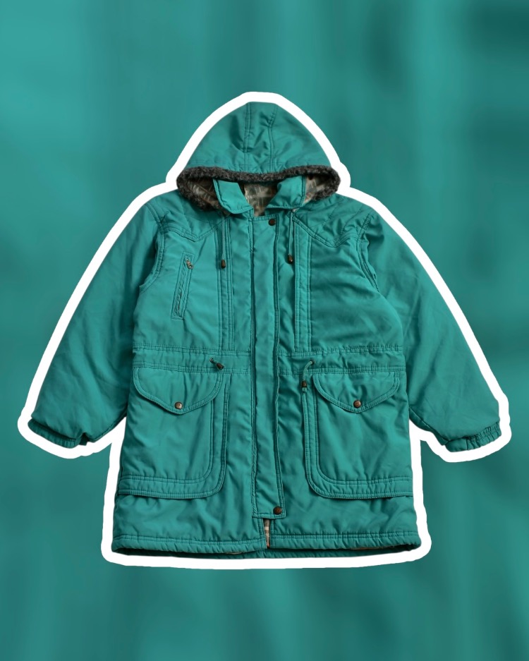 Turkuaz Parka Mont