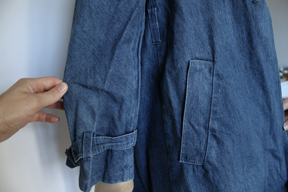Denim Trençkot