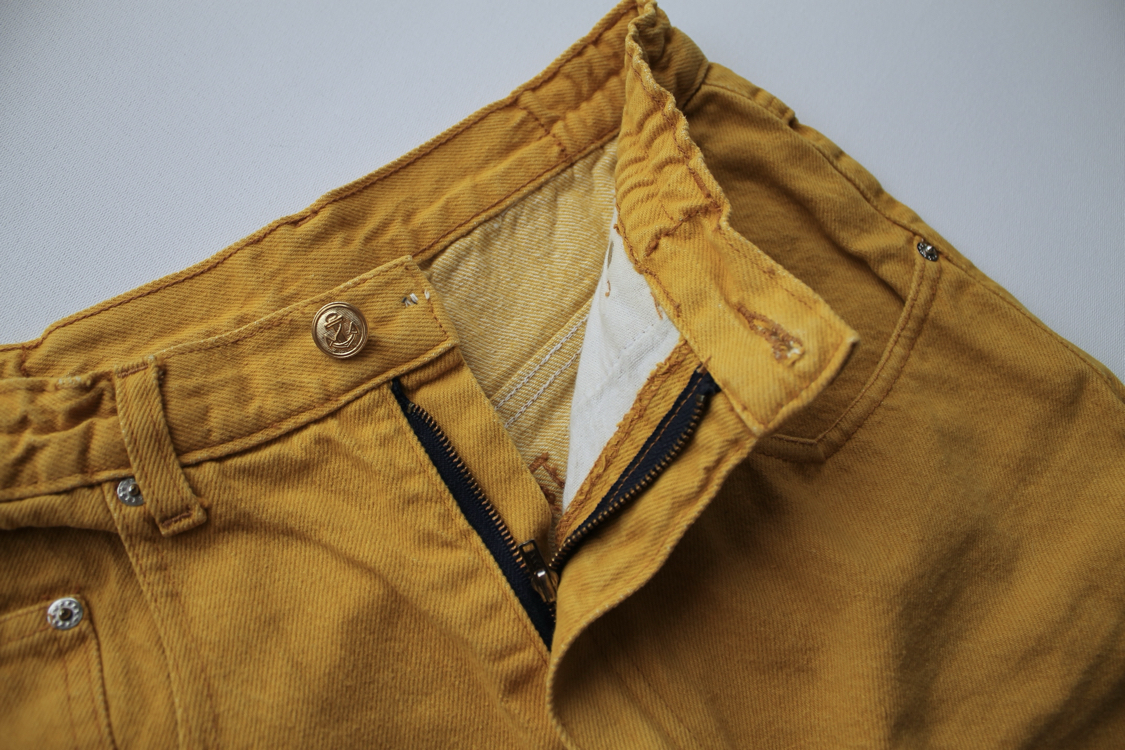 Hardal Denim Pantolon