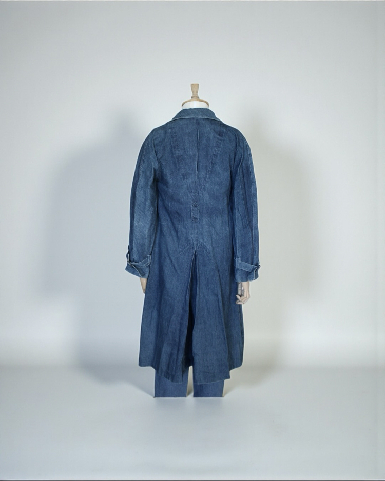 Denim Trençkot