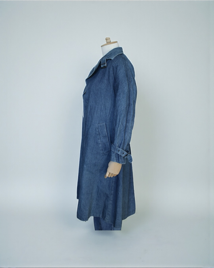 Denim Trençkot