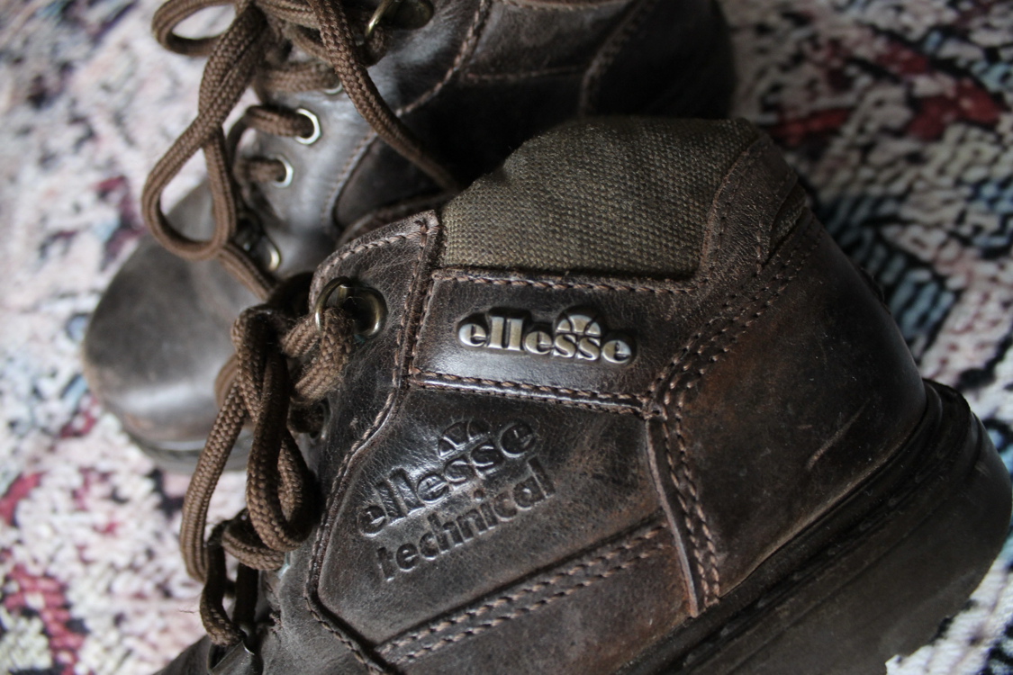 Vintage Ellesse Deri Bot 