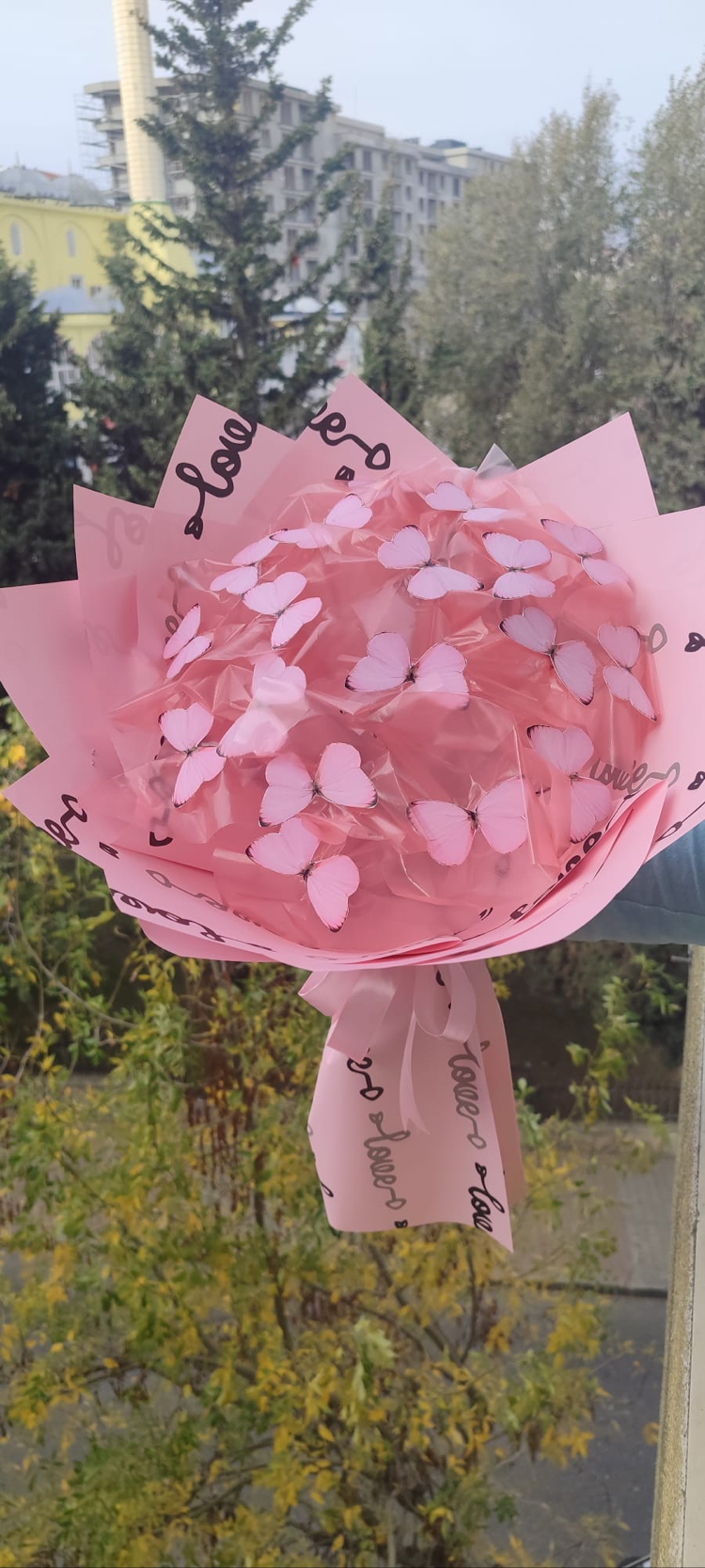 Pembe Kelebek Buket’i