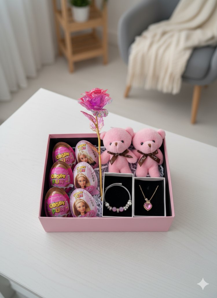 Pembe Işıltı Set’i