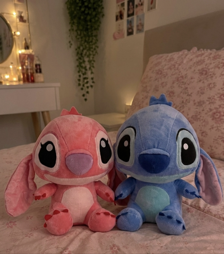  Stitch & Angel Peluş Çift Seti 