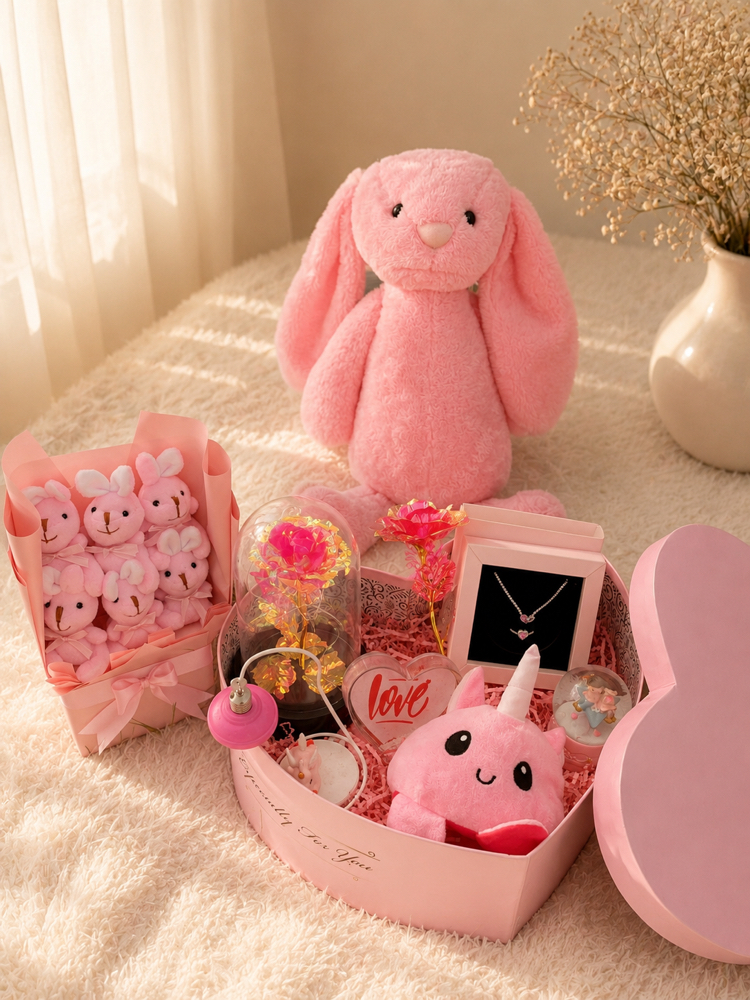 Pembe tavşan Set’i