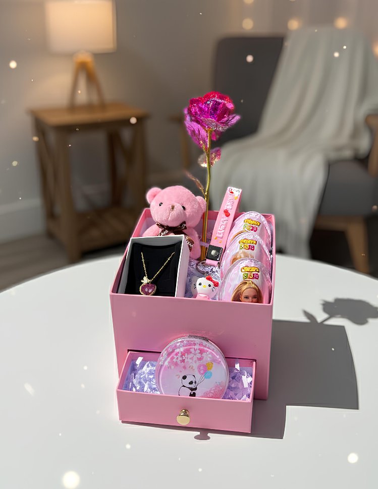 Pembe Sevimli Set