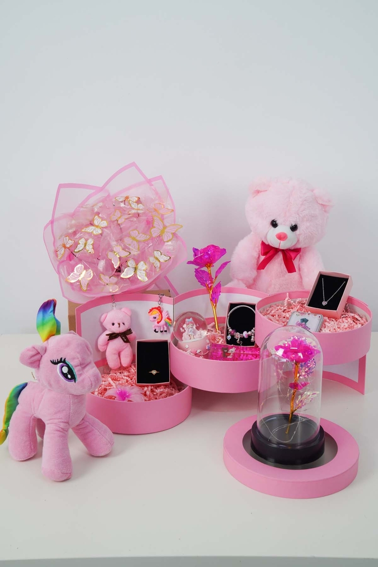 Pembe Sevgi Seti