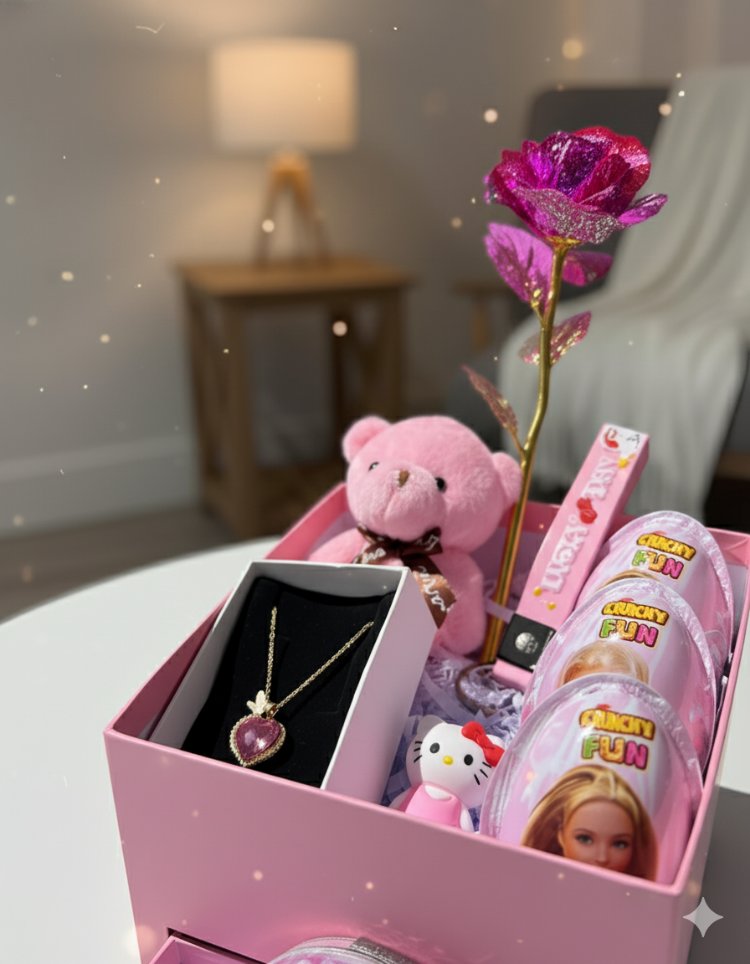 Pembe Sevimli Set