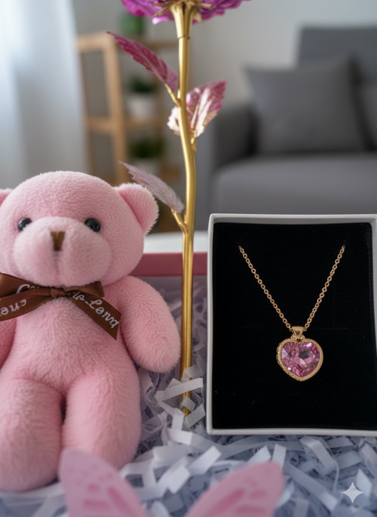 Pembe Mini Işıltı Set’i