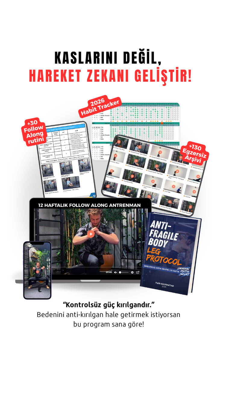 Anti-Fragile Body - Leg Protocol | 12 Haftalık Program - Başlangıç/Orta Seviye