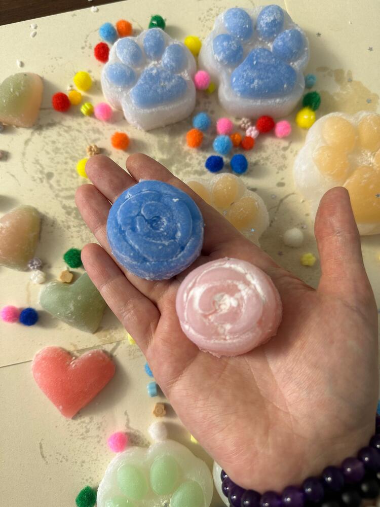 Büyük Boy Yeşil Pofuduk Squishy
