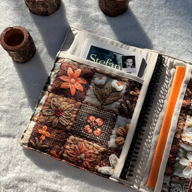 Yeni Retro Düğmeli Organizer stok : 4