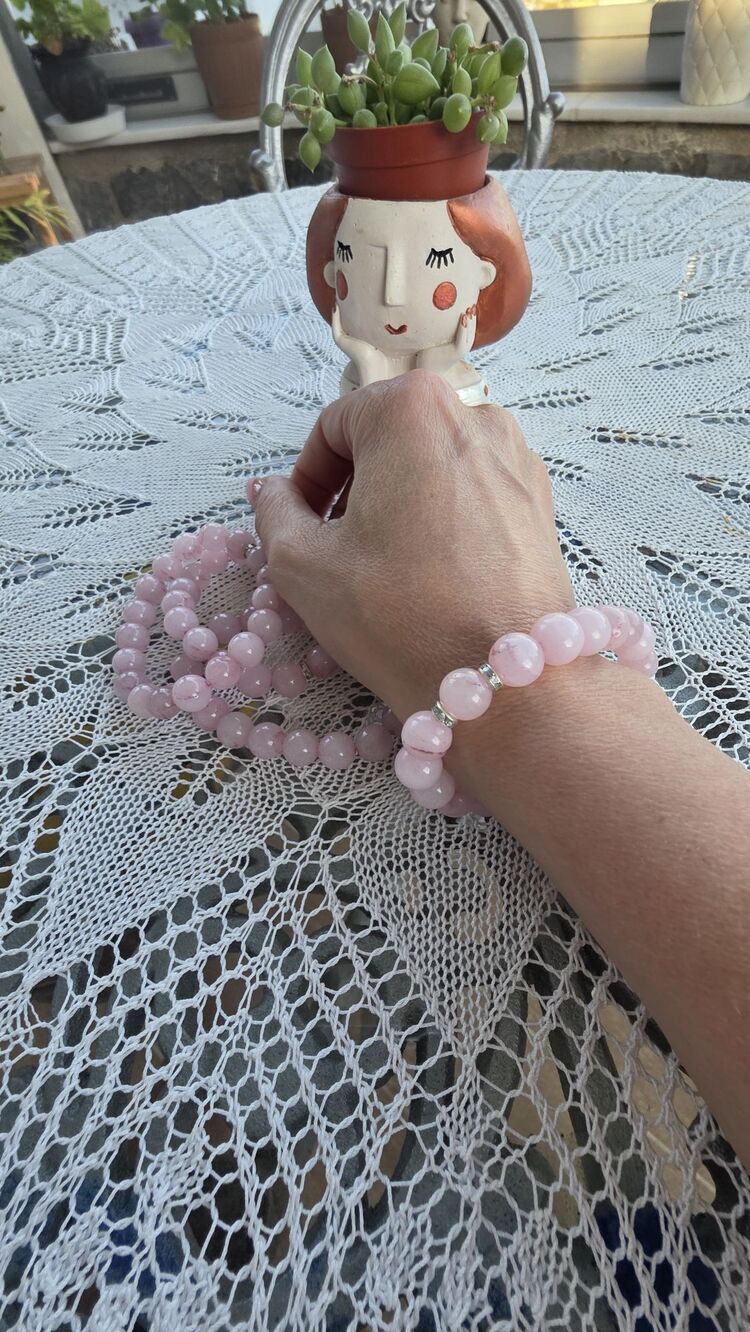 Pembe kuvars & Güçlü çekicilik