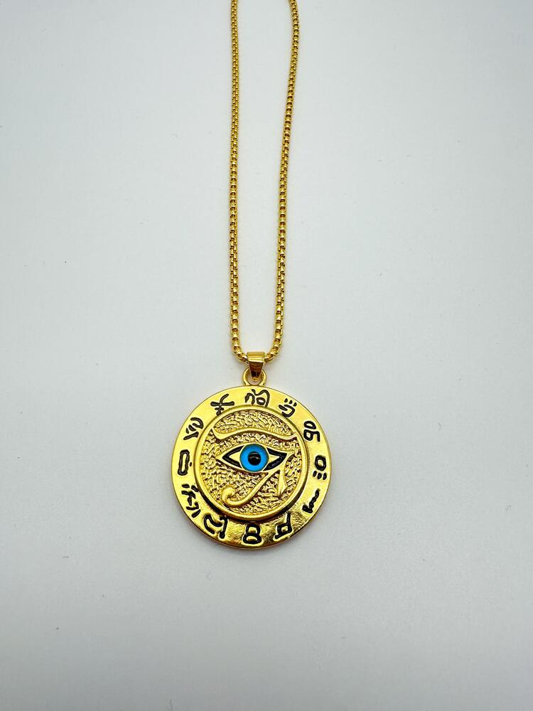 Antik Mısır Horus Gözü Kolye