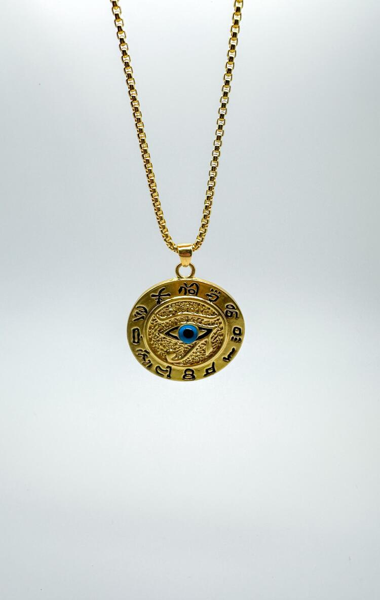 Antik Mısır Horus Gözü Kolye