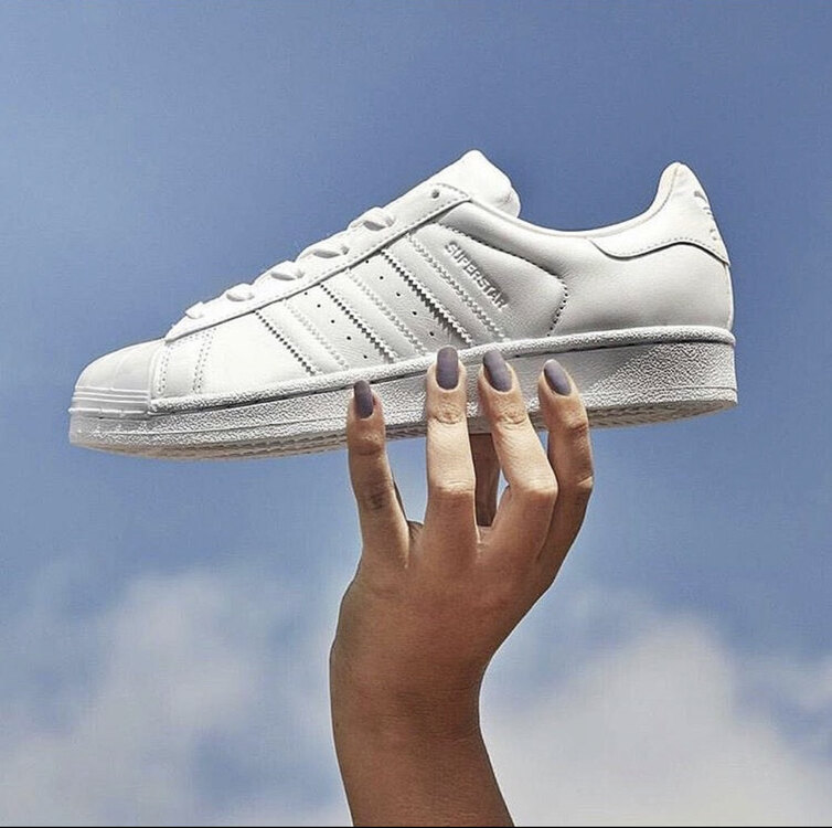 Adidas Superstar “All White”