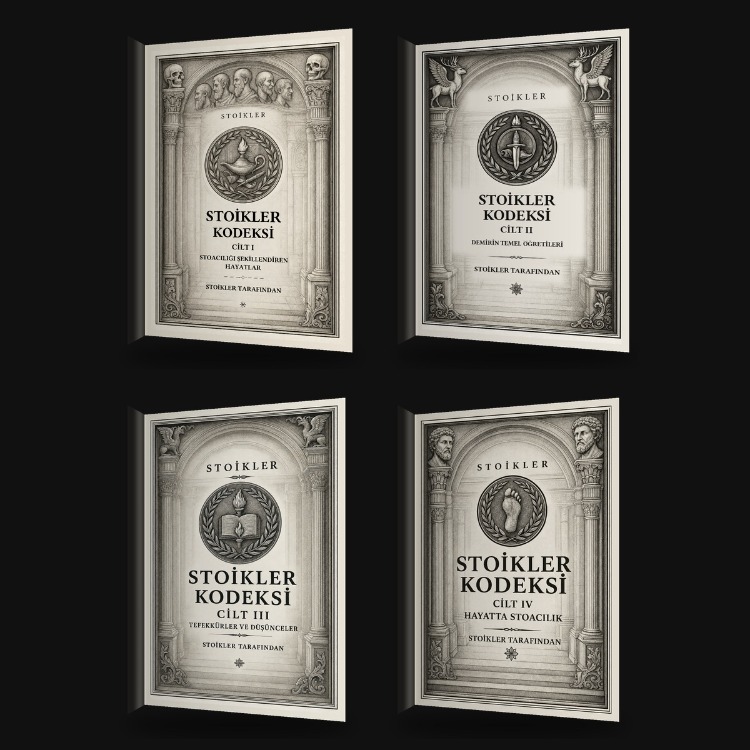 Stoikler Kodeksi — Tam Set (Cilt I–IV) | 4 Kitap, 1.488 Sayfa
