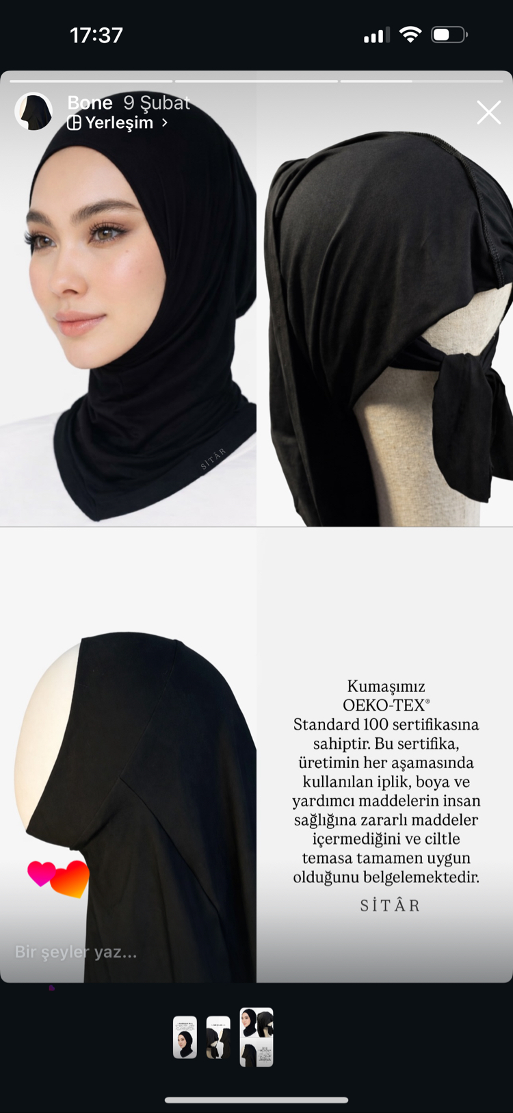 Balaklava ( içten bağcıklı ) 