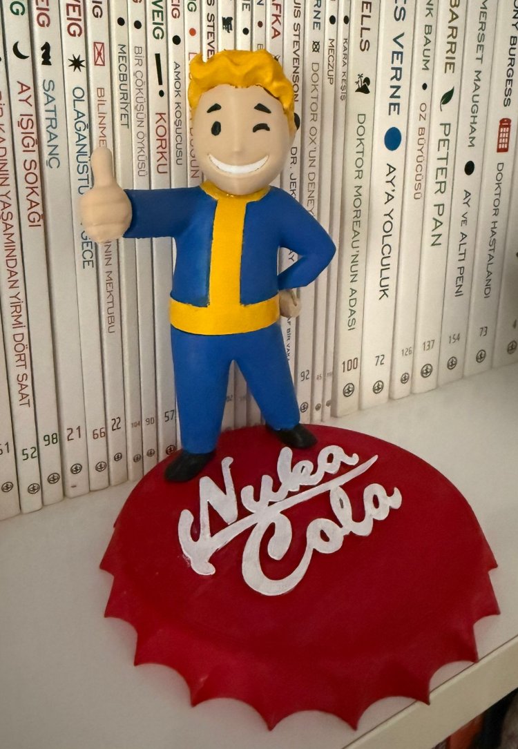 Fallout Vault Boy Nuka Cola Figür
