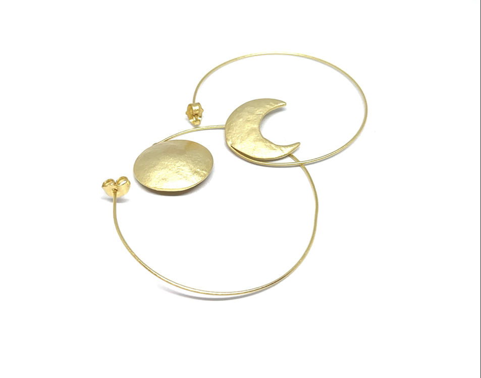 Bruja Luna Küpe / Gold